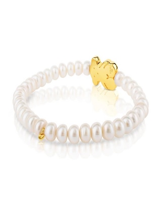 Brazalete Tous de oro 18 K Sweet Dolls con acabado liso