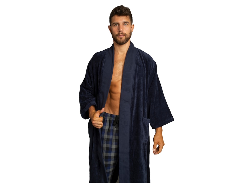 Bata de baño Perry Ellis para hombre
