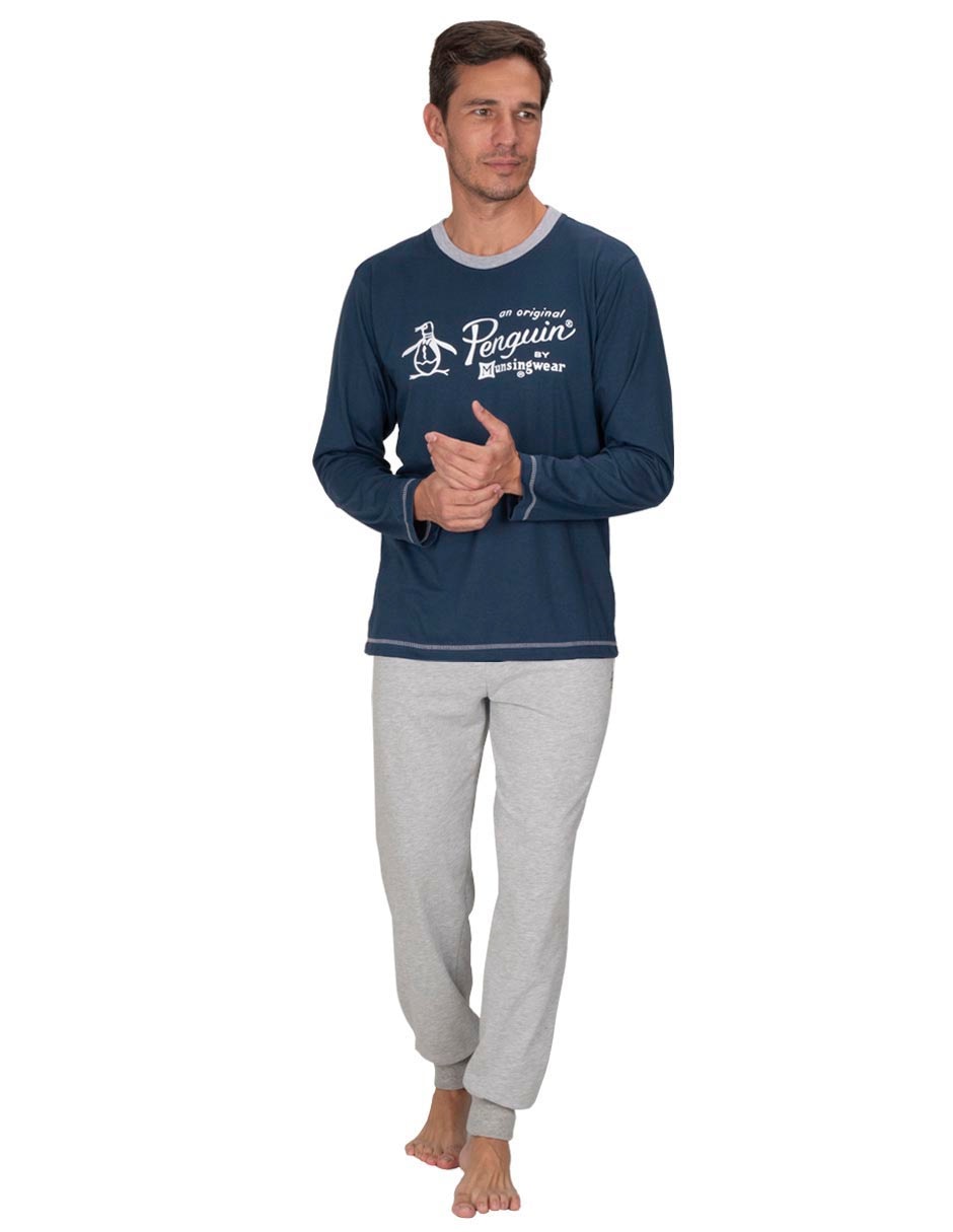 Playera pijama para hombre de algodón 6