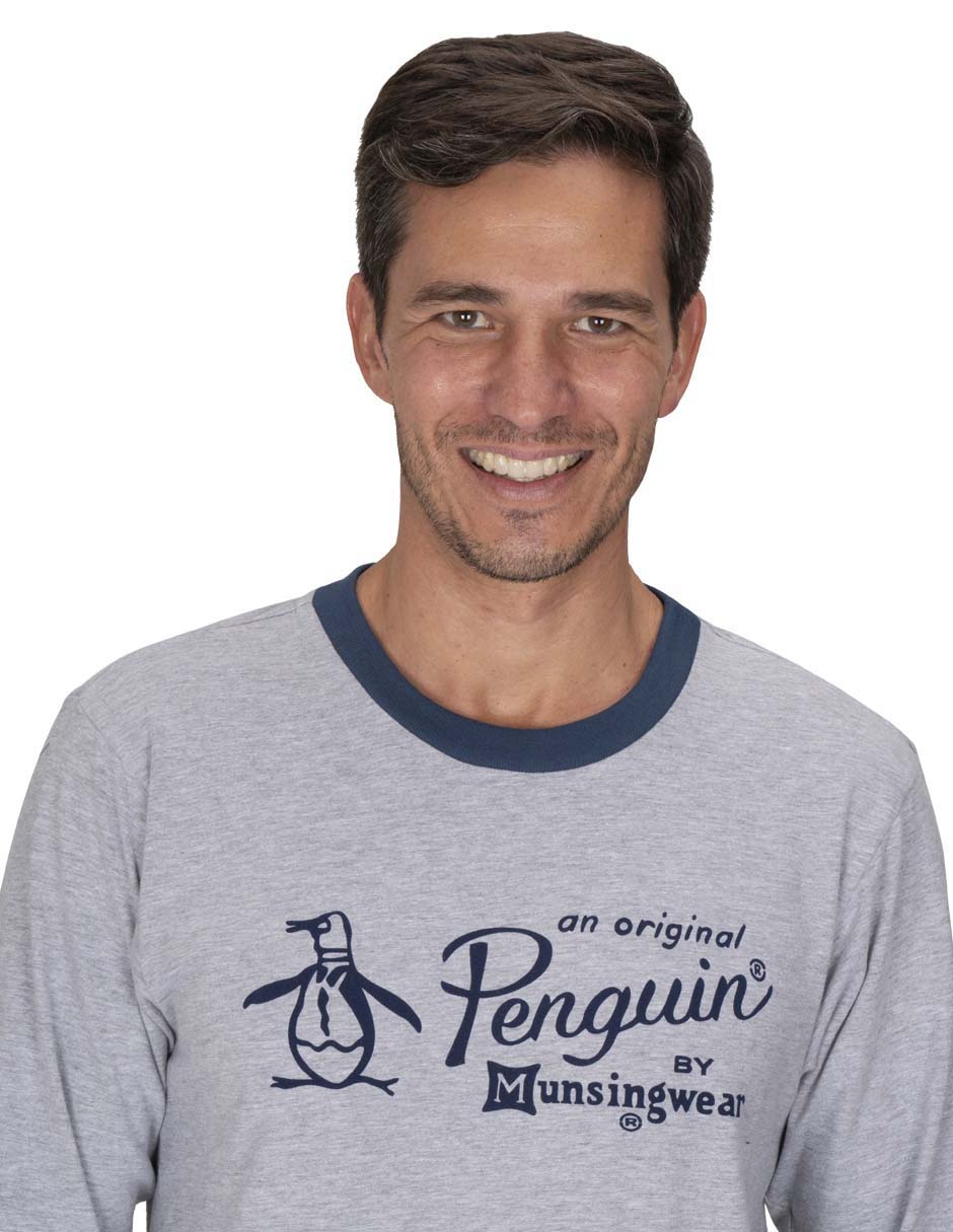 Playera pijama para hombre Original Penguin de algodón
