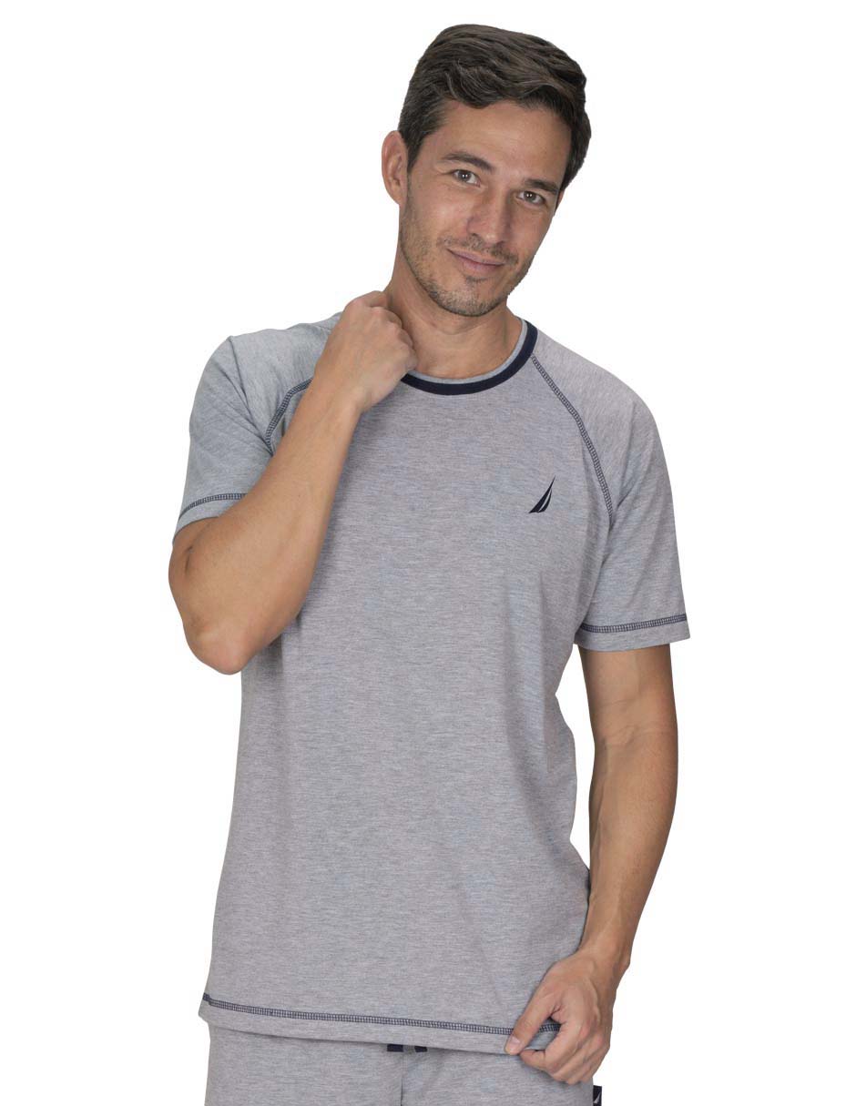 PLAYERA PIJAMA NAUTICA M/C, XG, JASPE