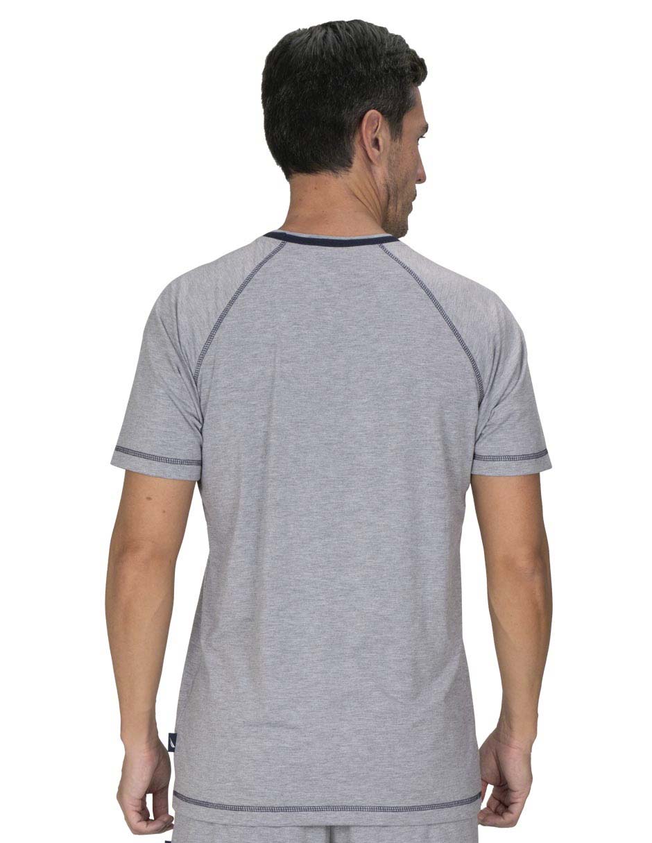 PLAYERA PIJAMA NAUTICA M/C, XG, JASPE