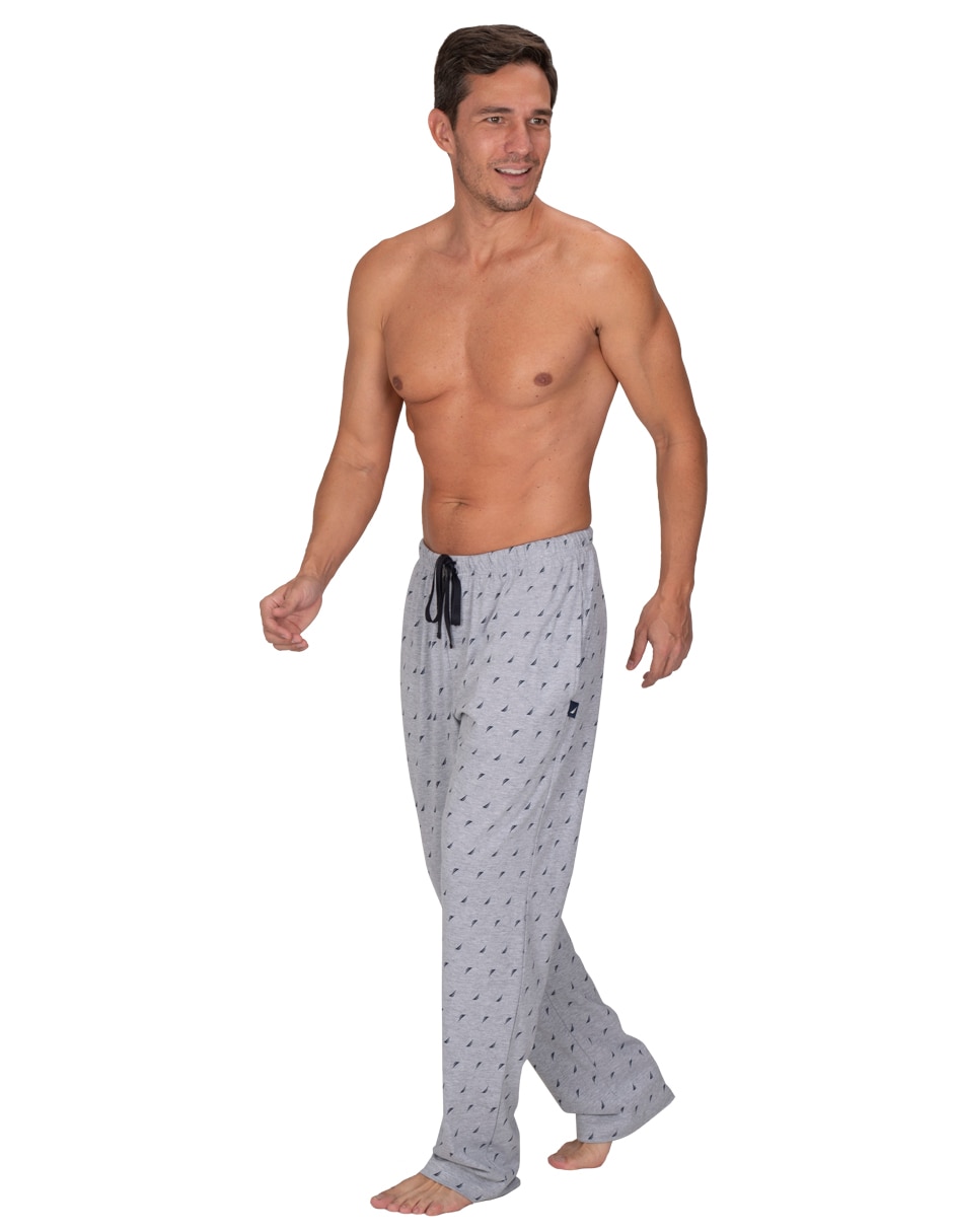 Pantalón pijama Nautica estampado logo para hombre