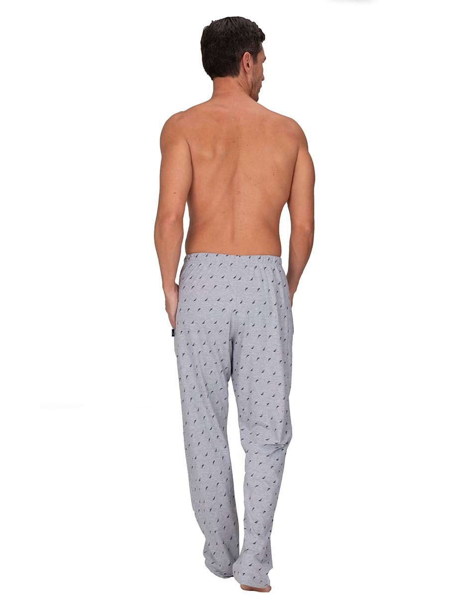Pantalón pijama Nautica estampado logo para hombre