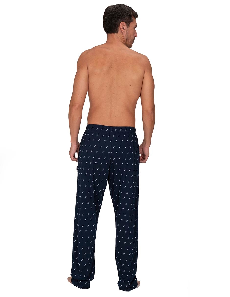 Pantalón pijama estampado logo para hombre 3