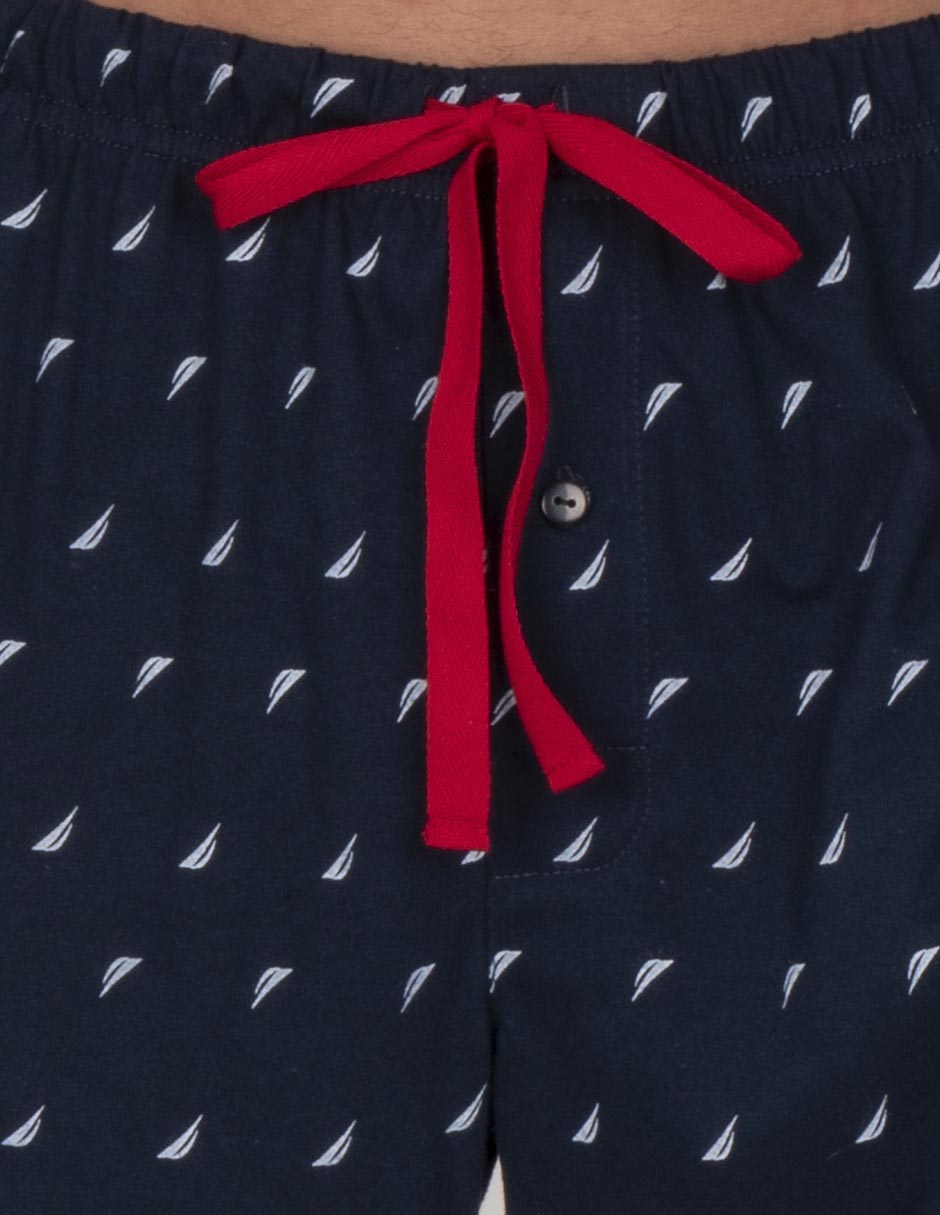 Pantalón pijama estampado logo para hombre 4