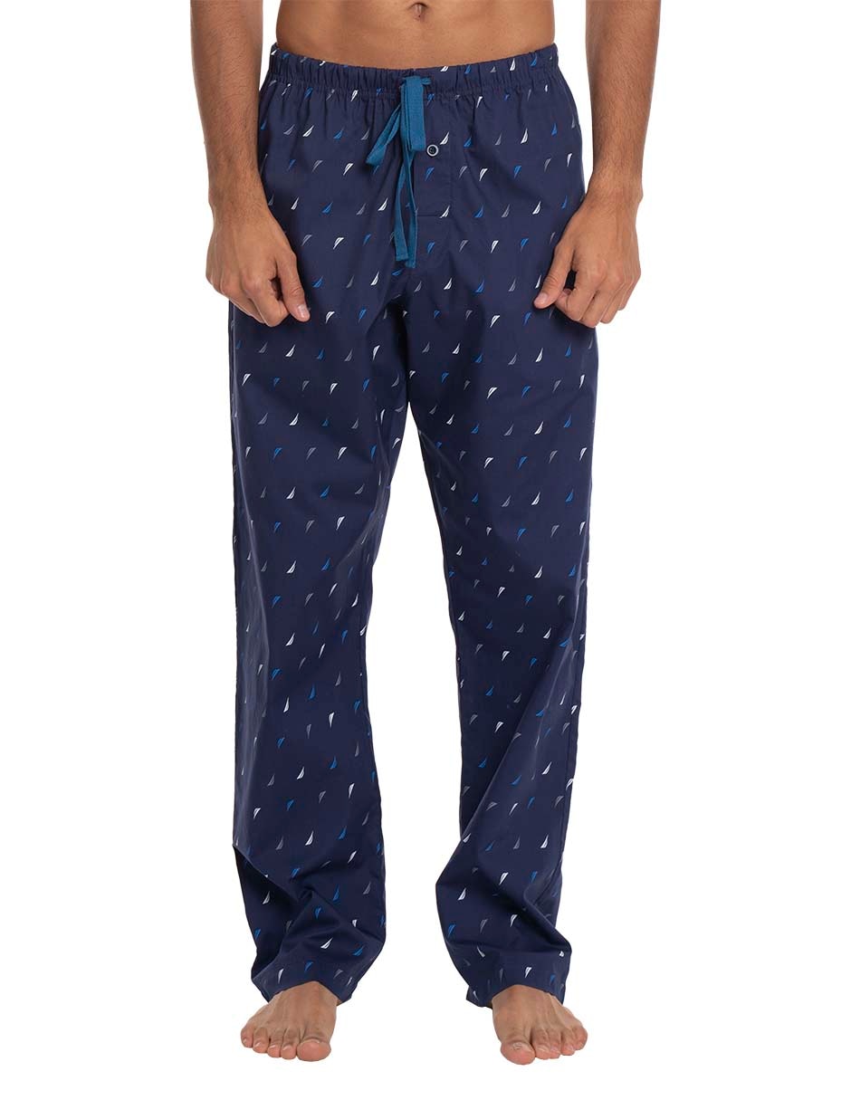 Pantalón pijama estampado logo de algodón para hombre Pantalón pijama estampado logo de algodón para hombre