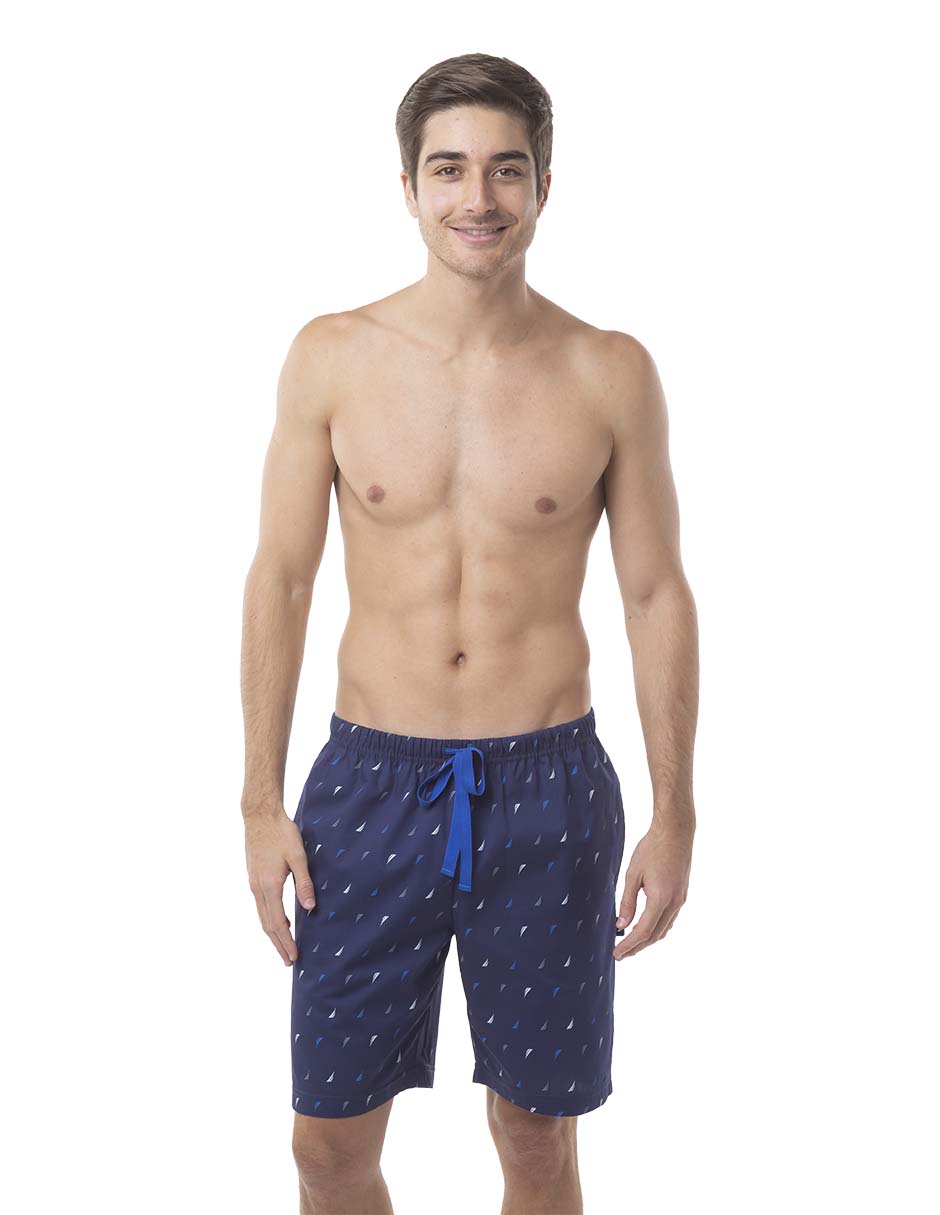 Pijama bermuda Nautica de algodón para hombre