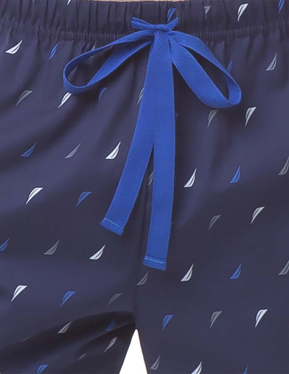 Pijama bermuda Nautica de algodón para hombre