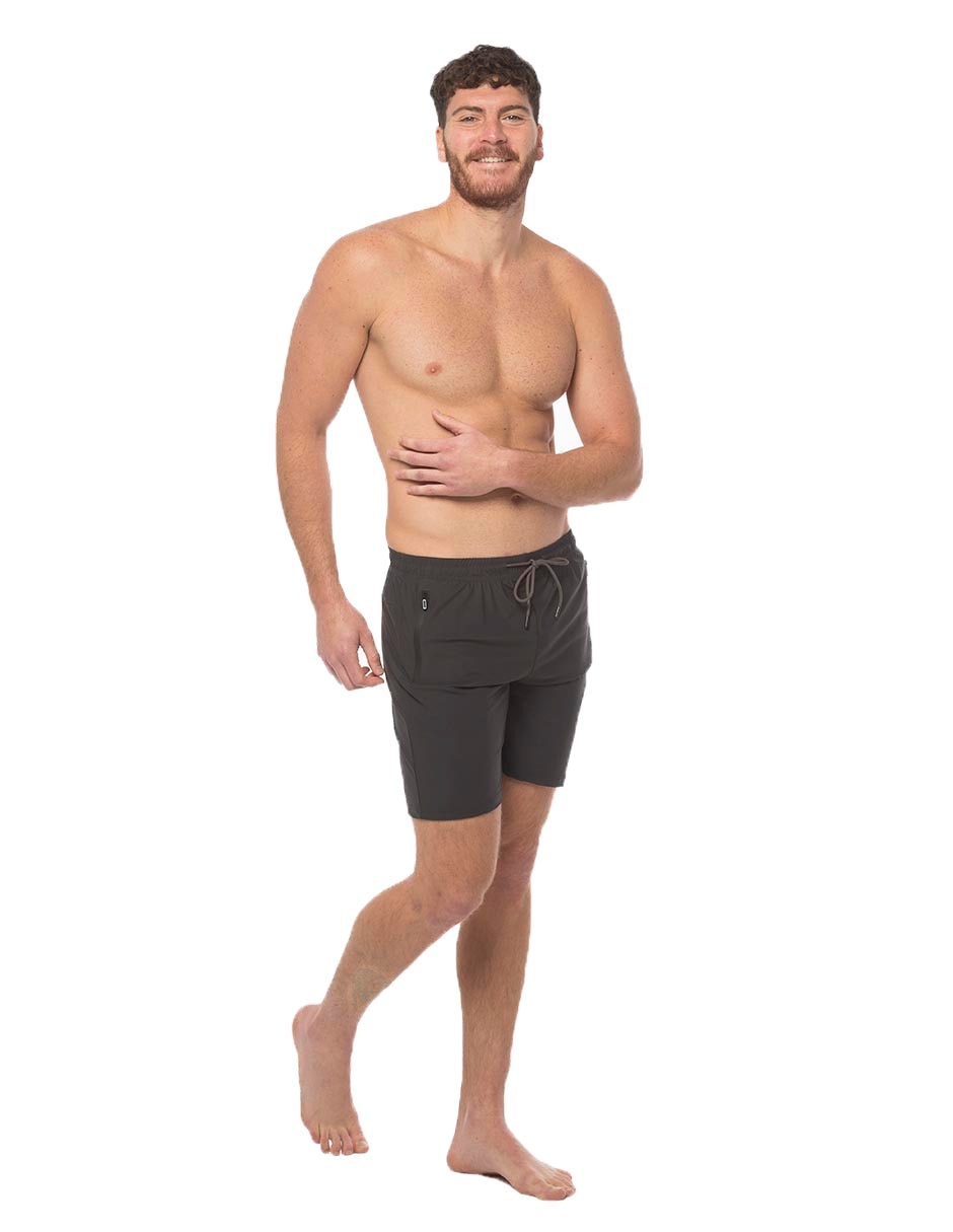 Pijama short Original Penguin estampado logo para hombre
