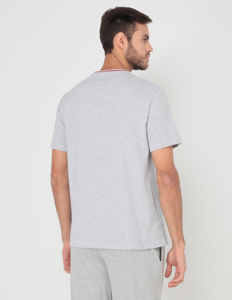 Playera pijama para hombre de algodón 4