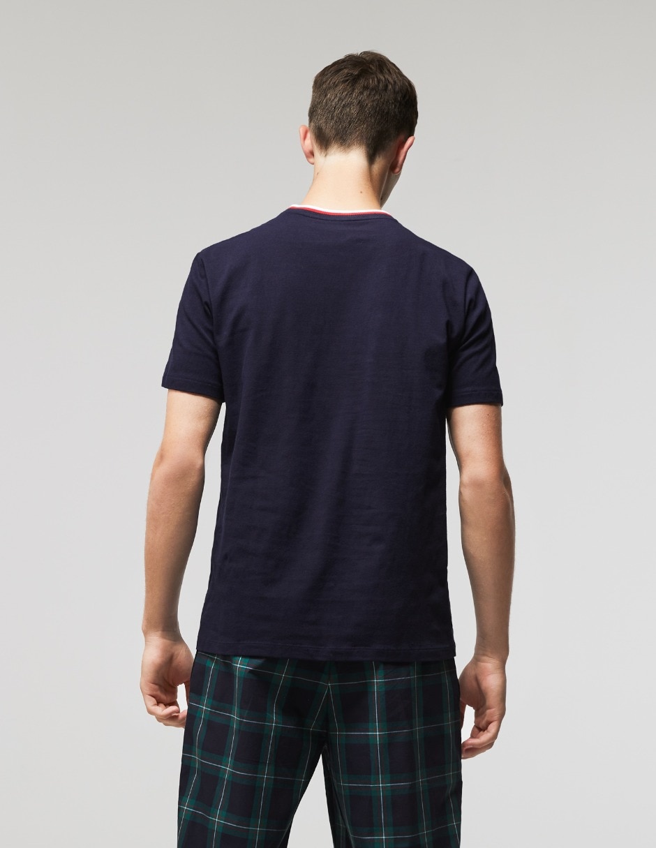 Playera pijama para hombre de algodón 3