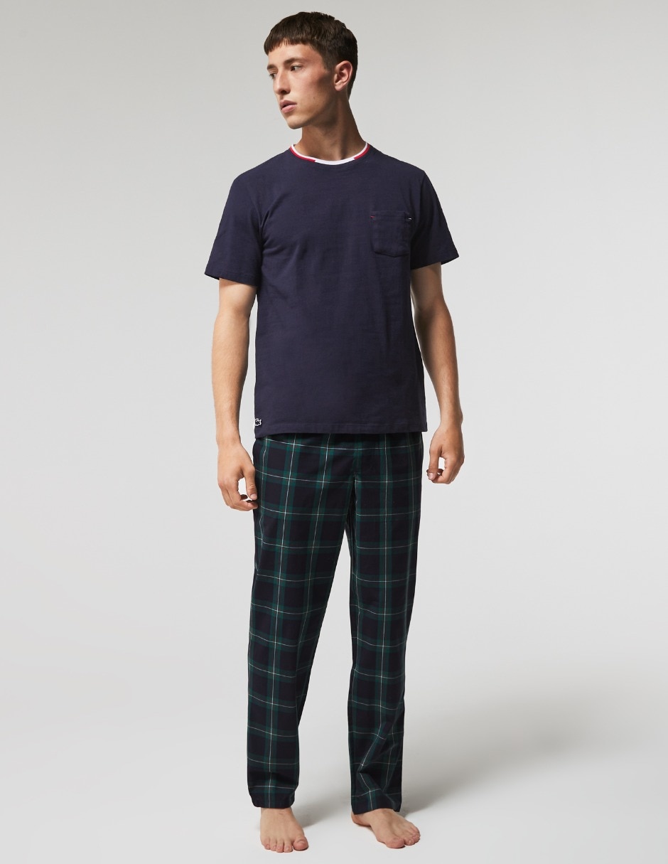 Playera pijama para hombre de algodón 2