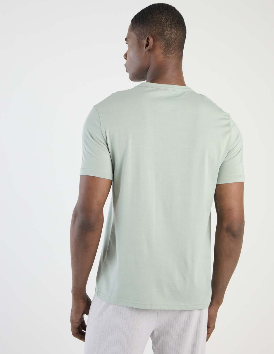 Playera pijama para hombre de algodón