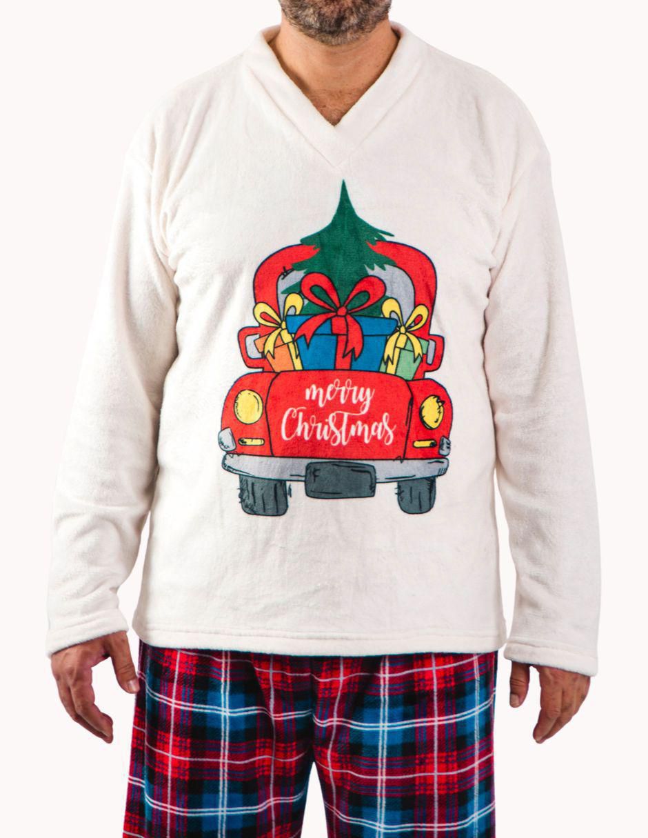 Conjunto pijama navidad para hombre 4