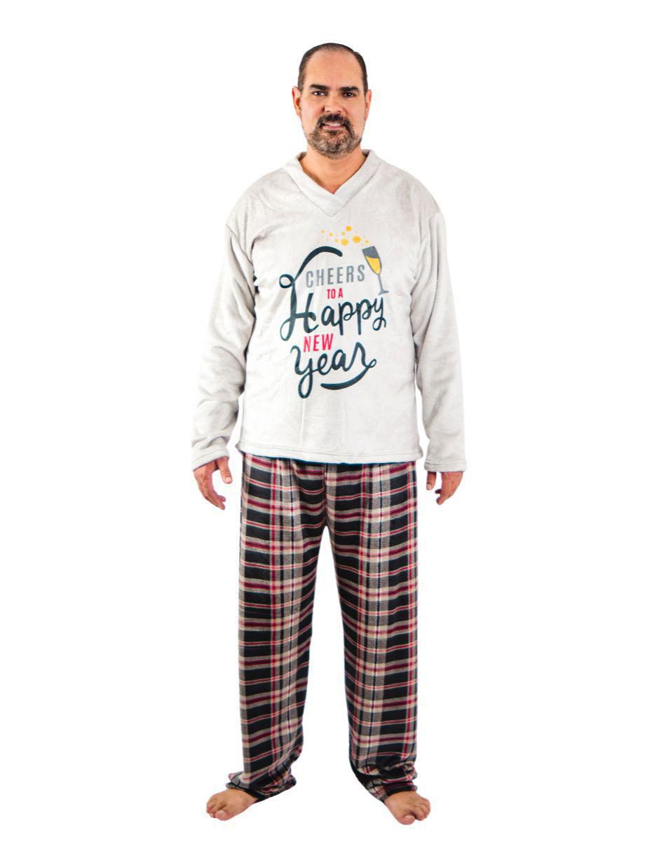 Conjunto pijama Año Nuevo para hombre Conjunto pijama Año Nuevo para hombre