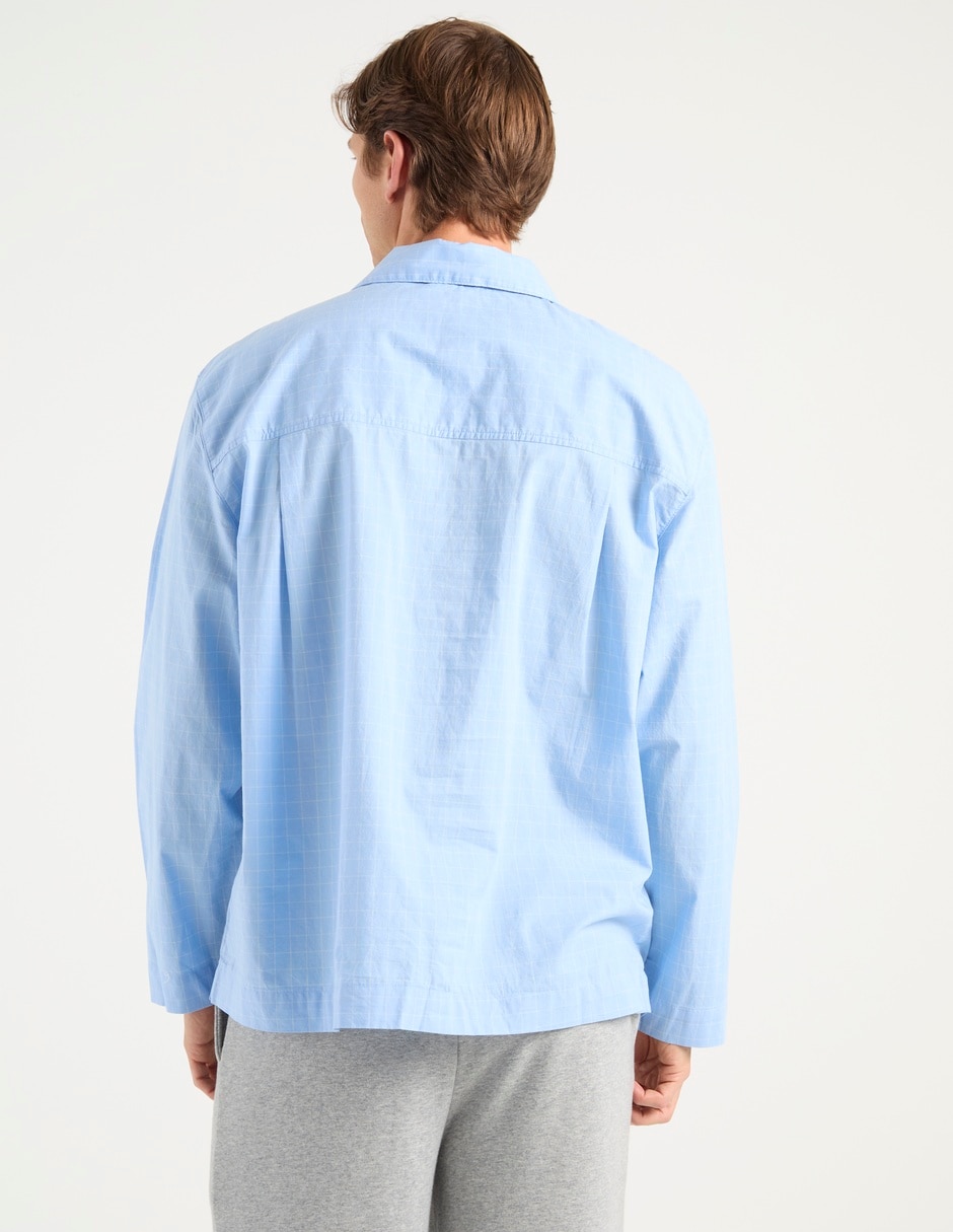Playera pijama para hombre de algodón 4