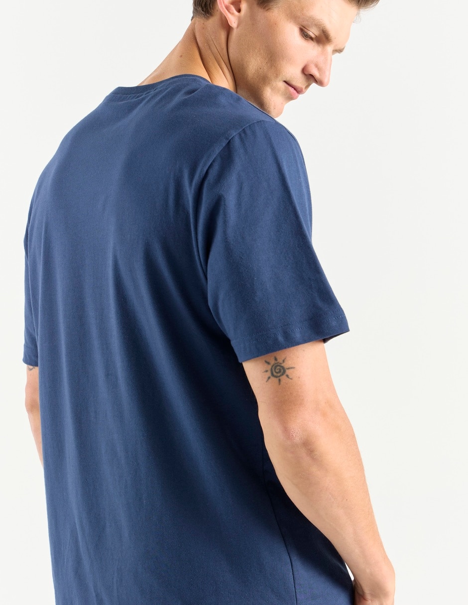 Playera pijama para hombre de algodón