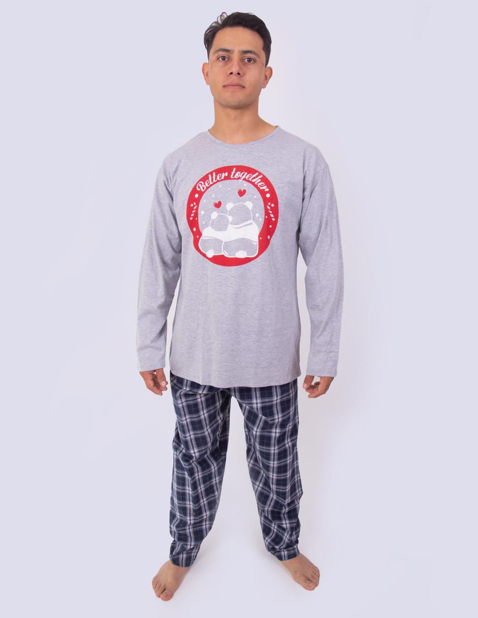 Conjunto pijama twins para hombre