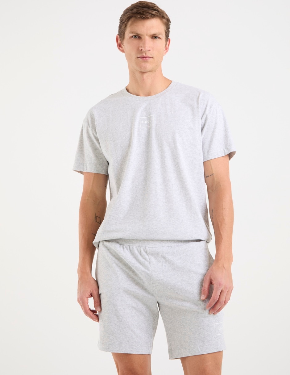 Playera pijama para hombre de algodón