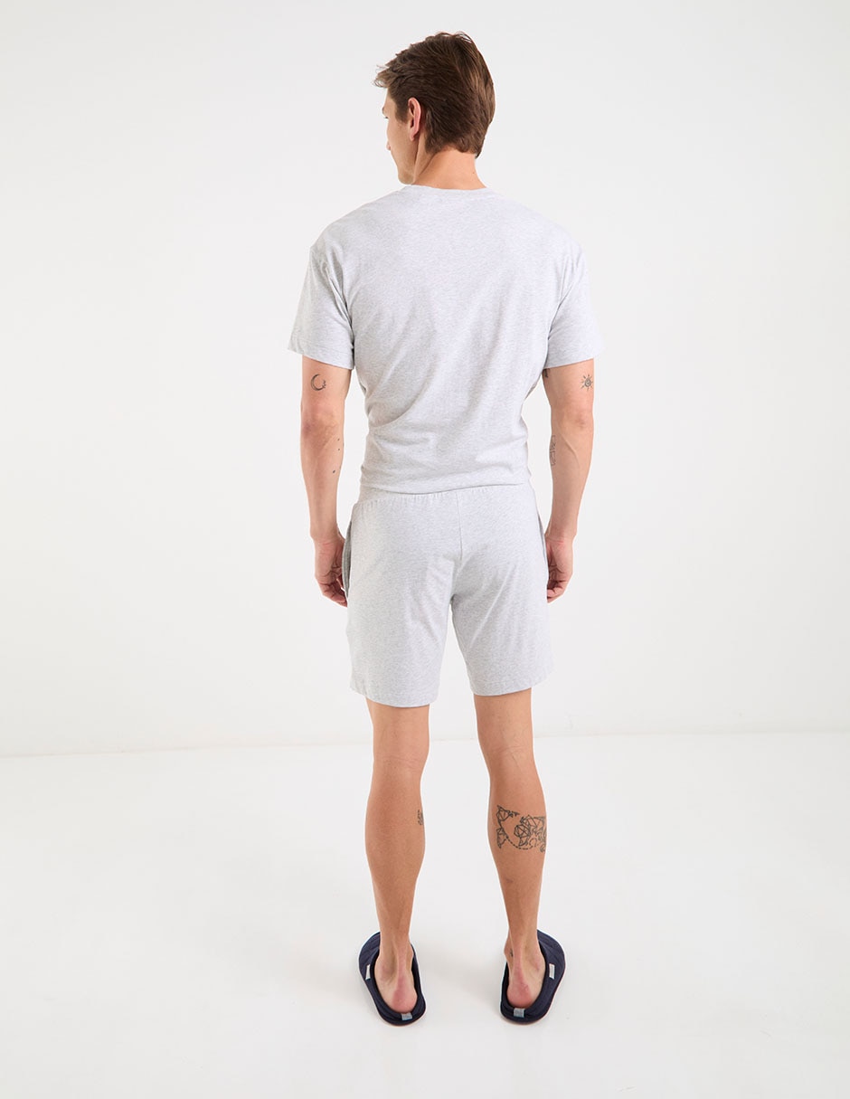 Short pijama de algodón para hombre 8
