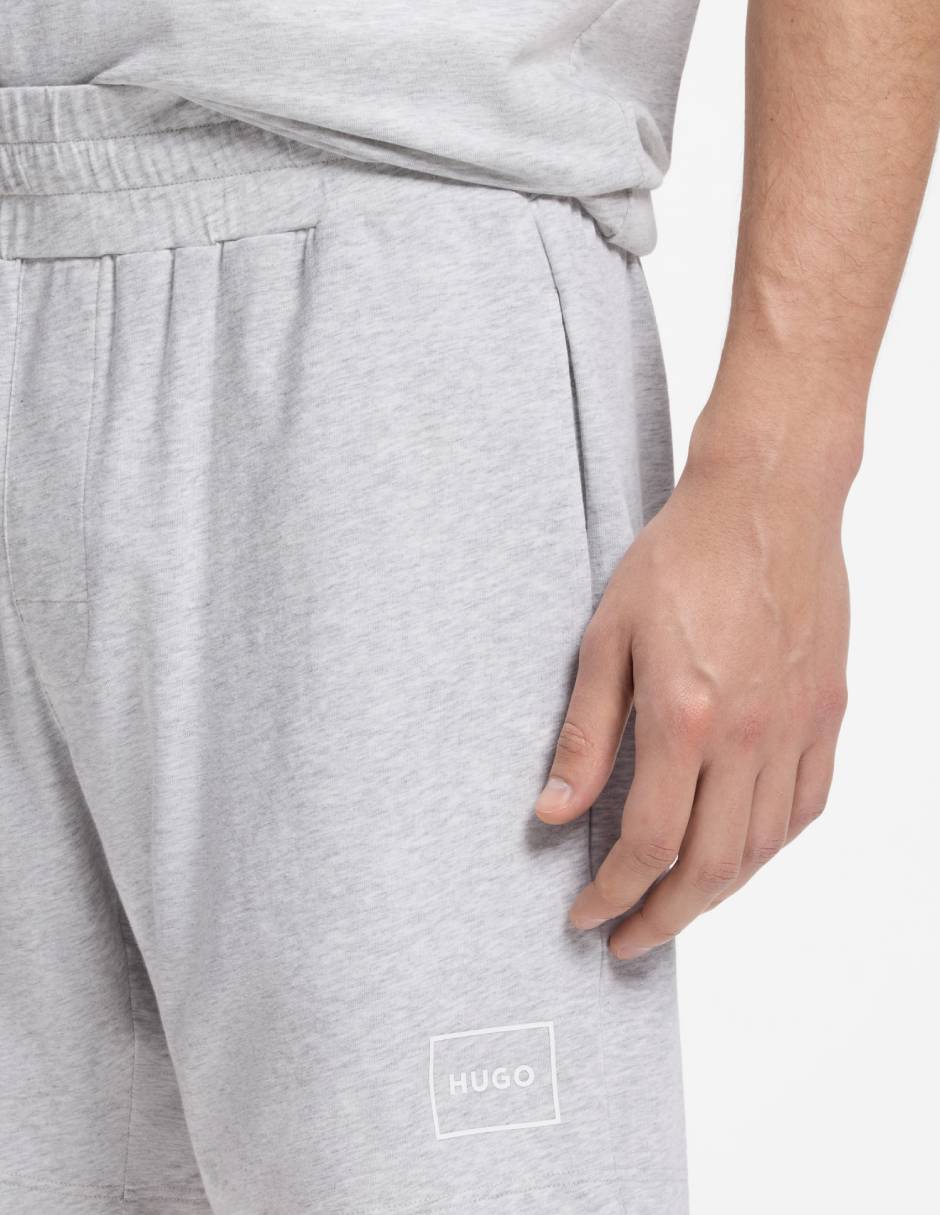Pijama short Hugo de algodón para hombre