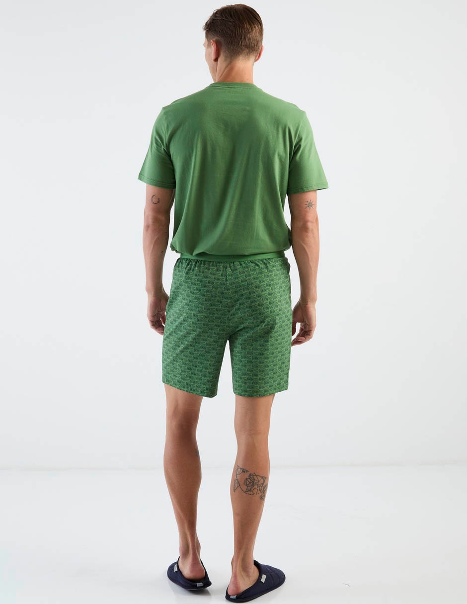Conjunto pijama lacoste para hombre