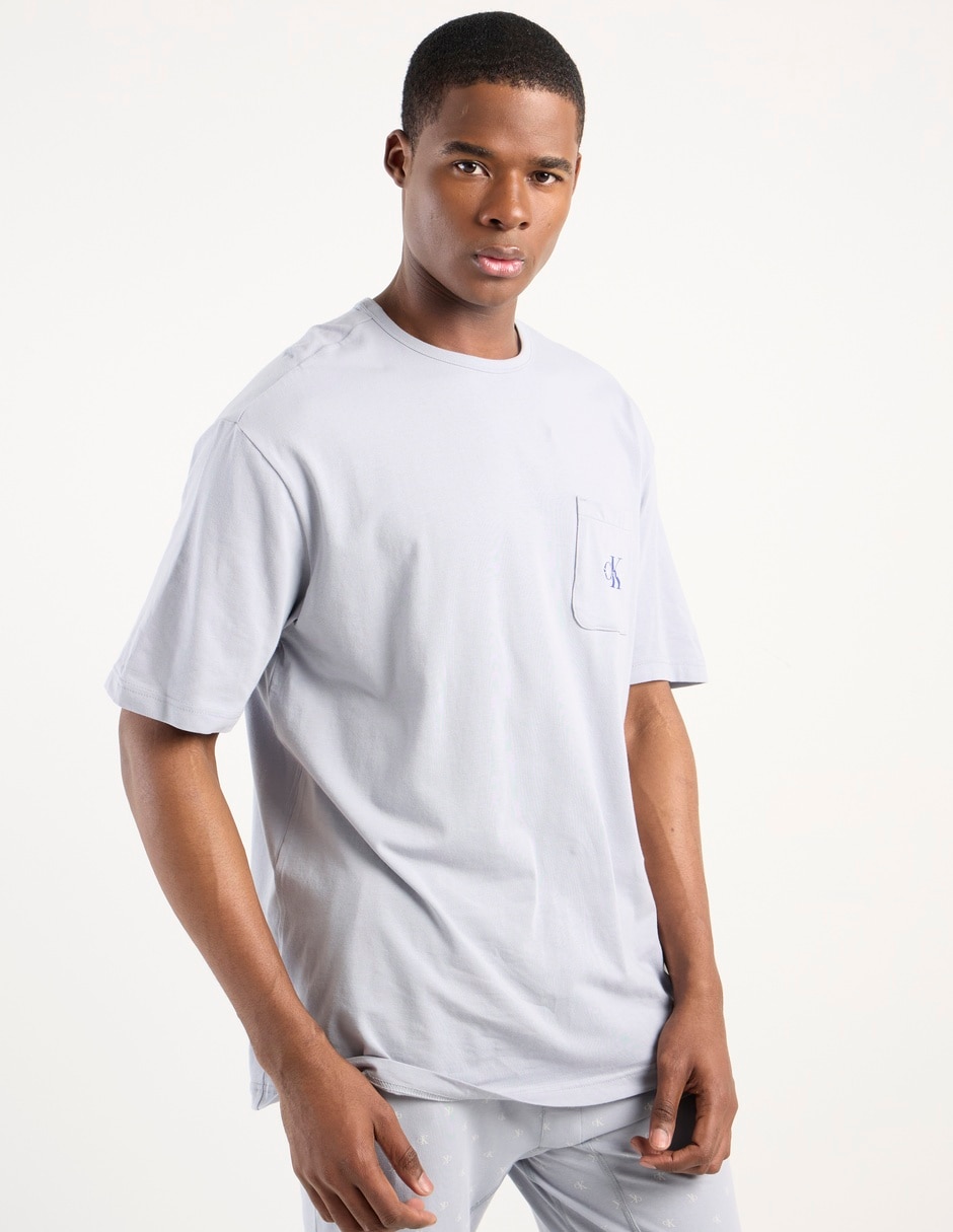 Playera pijama para hombre de algodón 7