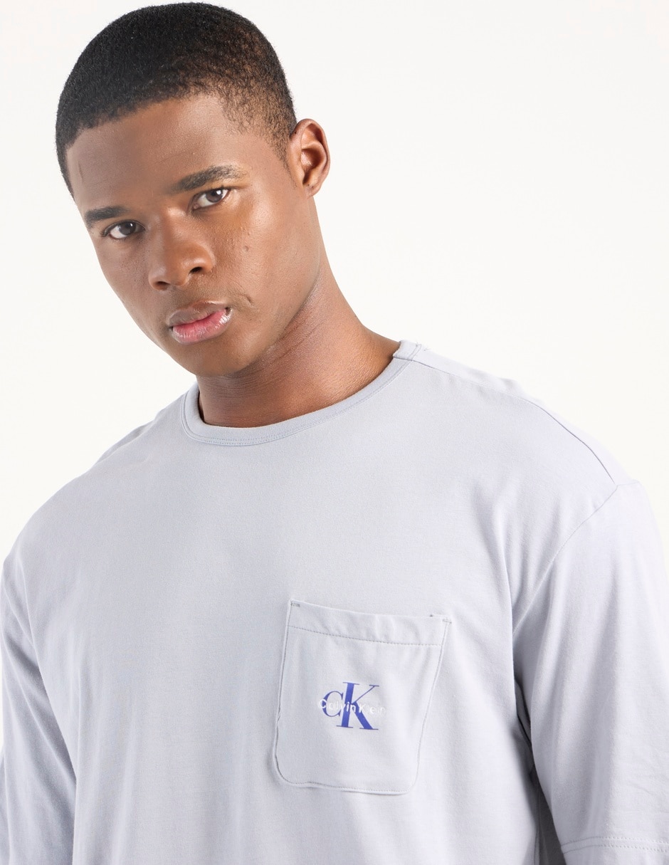 Playera pijama para hombre de algodón 9