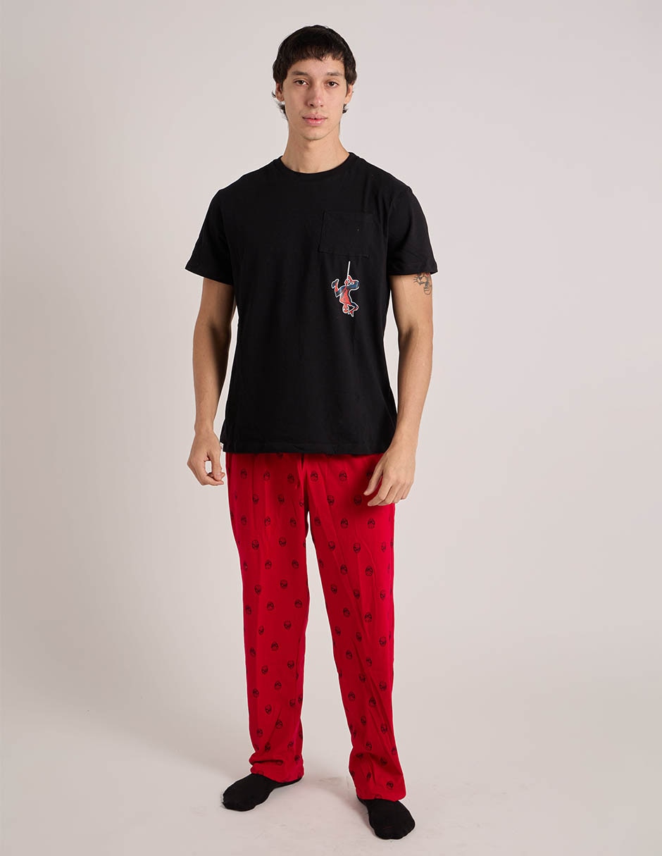 'conjunto pijama' spiderman 'para hombre'