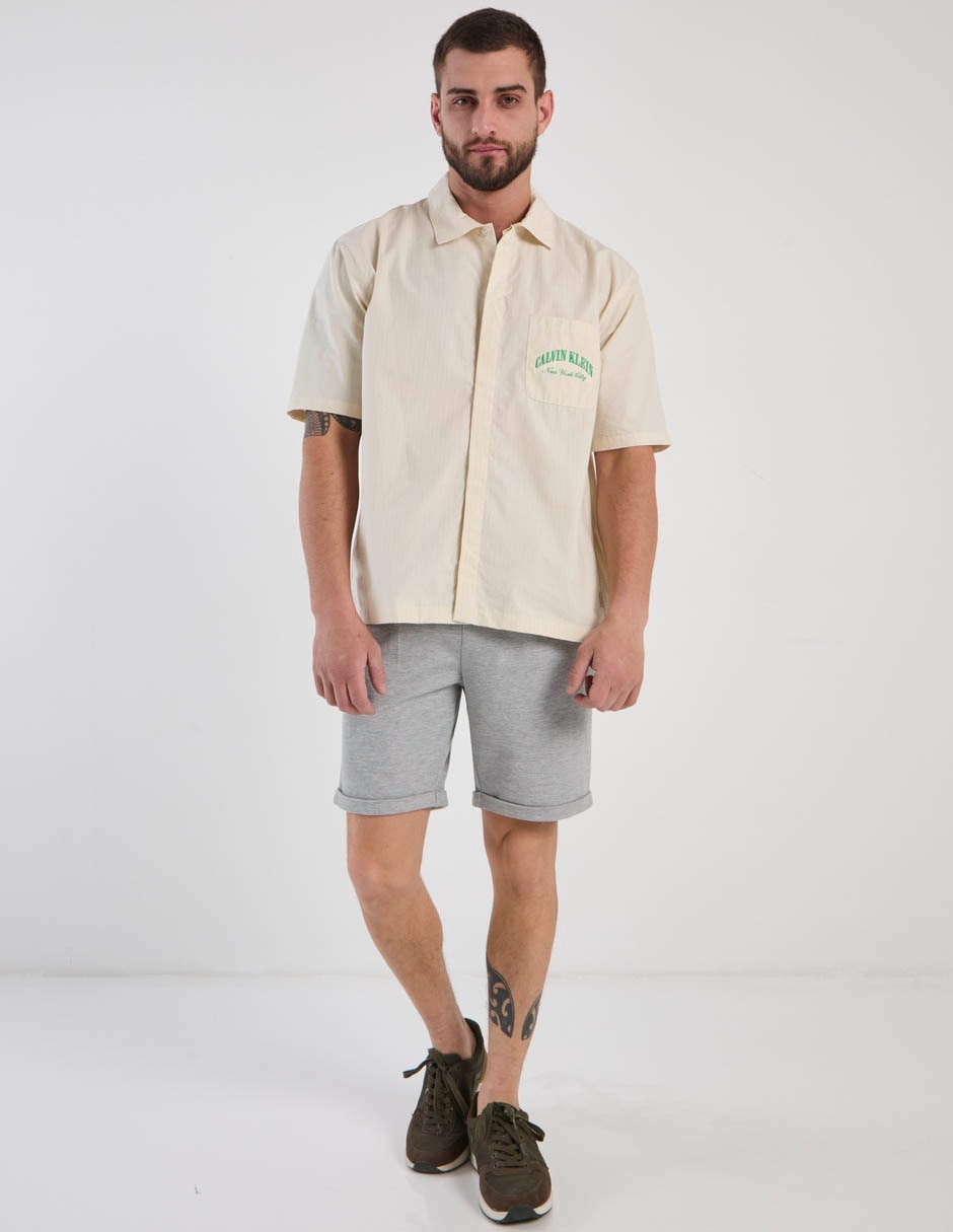 Playera pijama para hombre de algodón 8