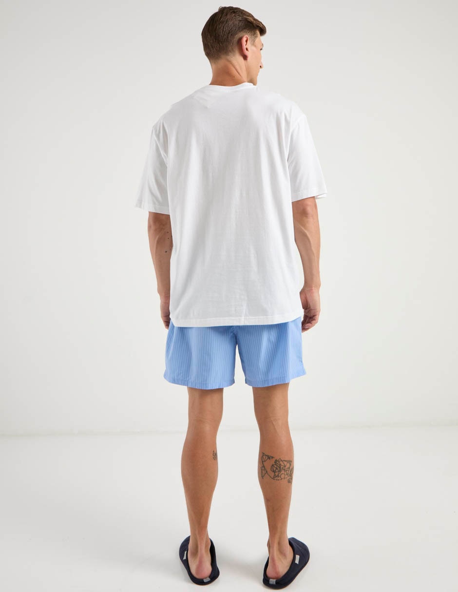 Conjunto pijama calvin klein cotton poplin graphic para hombre 5