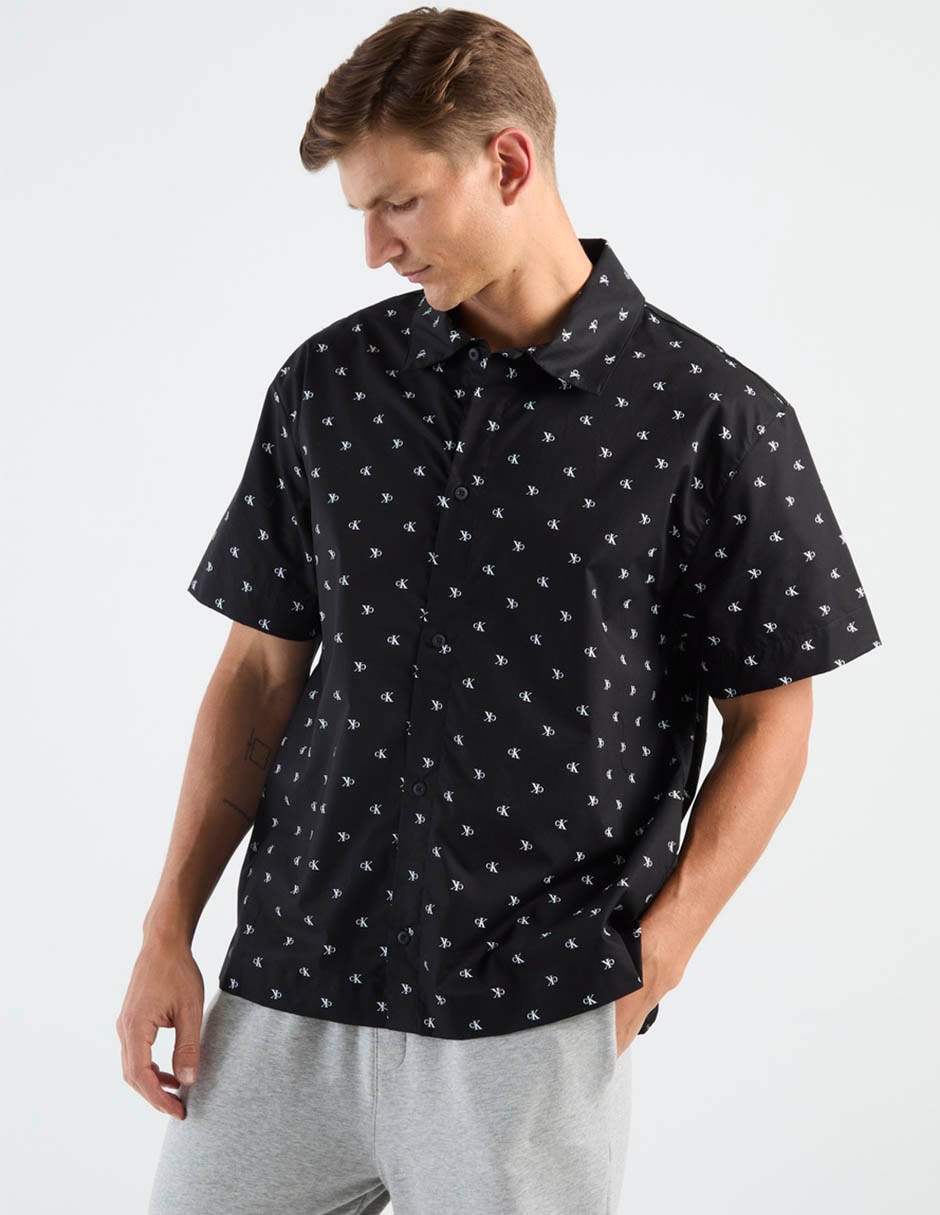Playera pijama para hombre de algodón