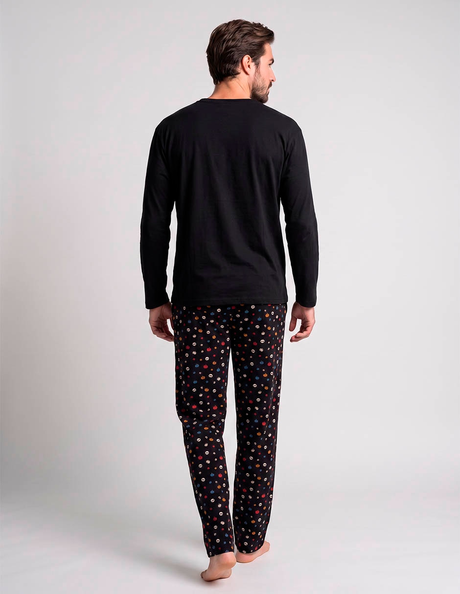 Conjunto pijama spooky monster para hombre 5