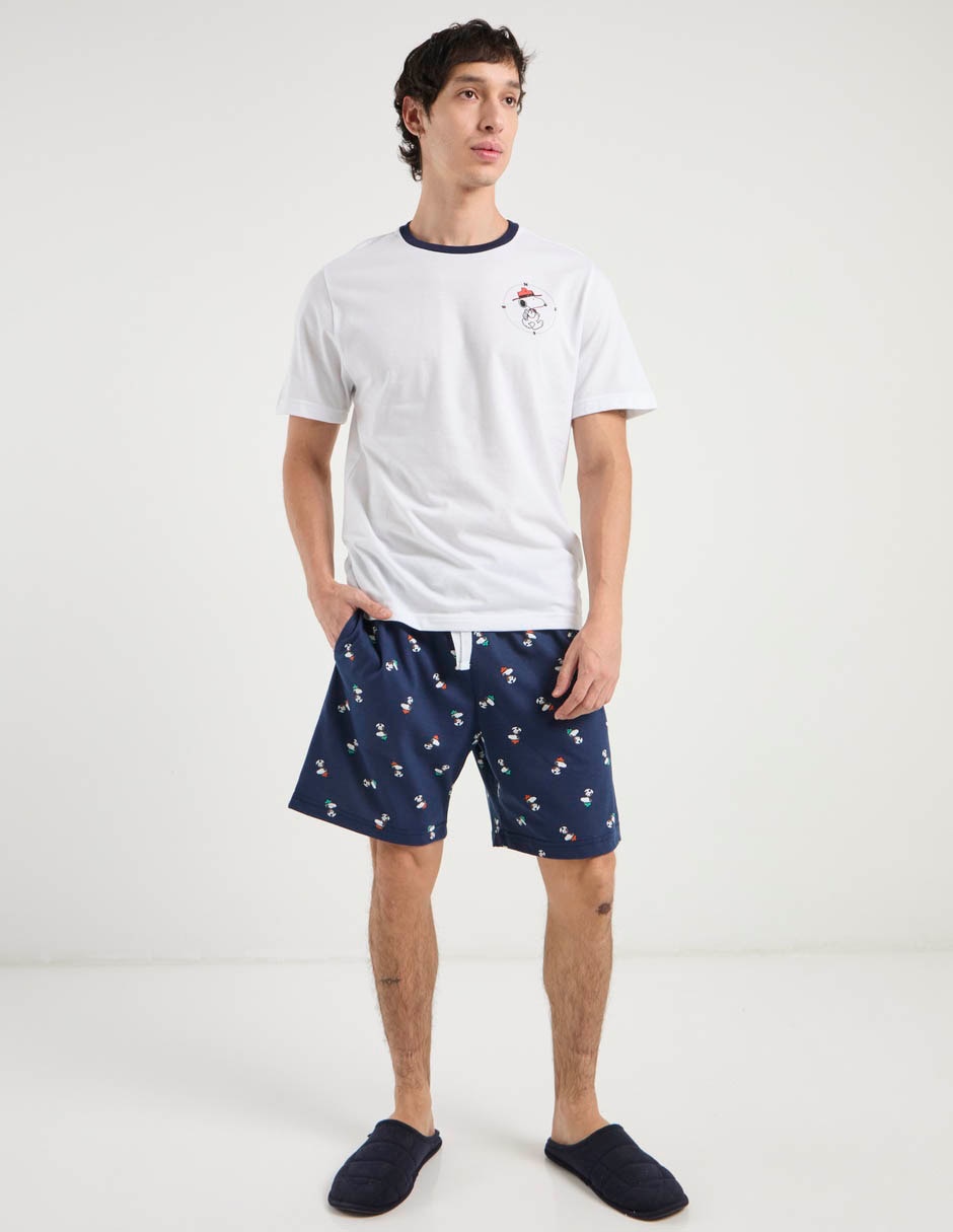 Conjunto pijama peanuts para hombre