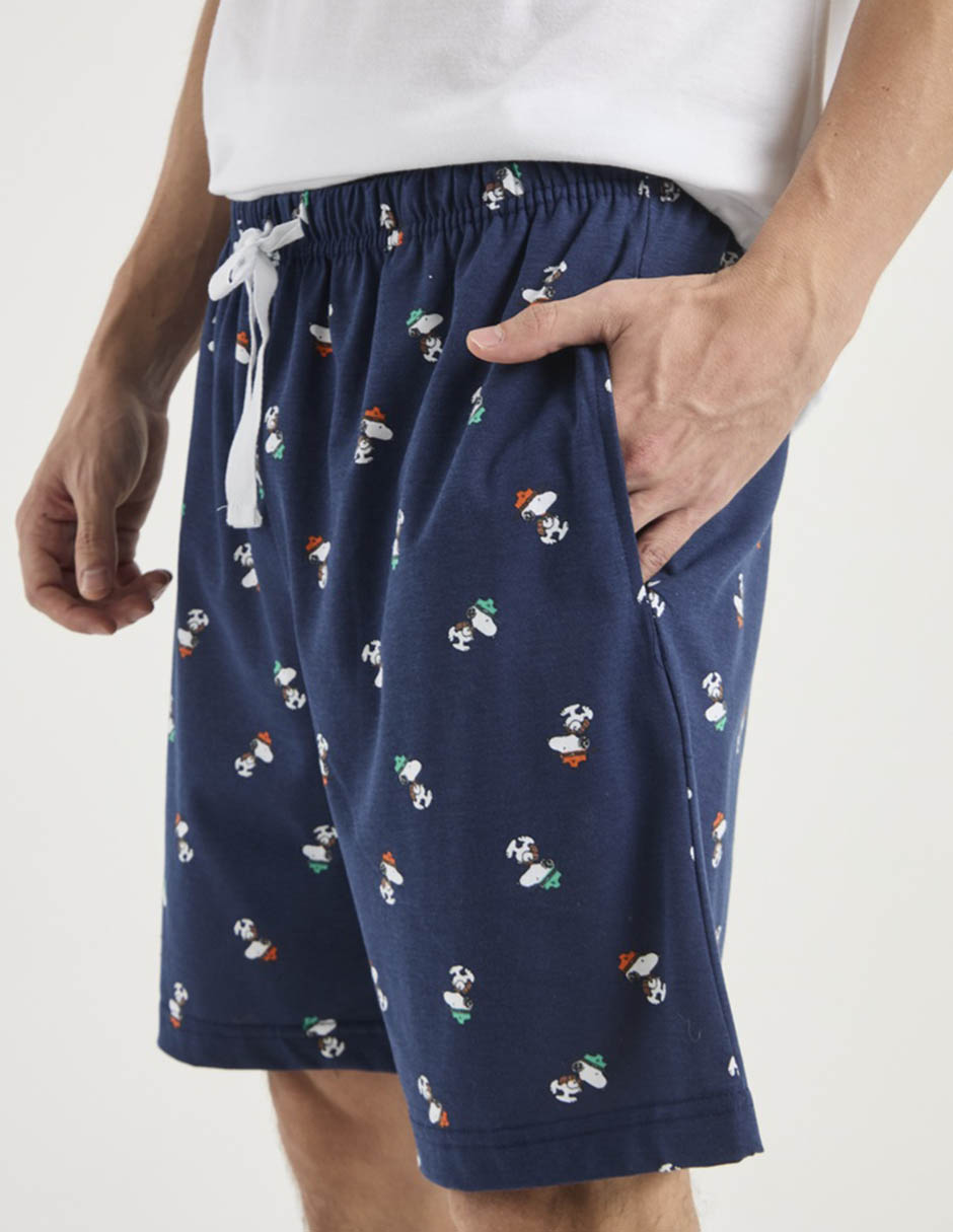 Conjunto pijama peanuts para hombre