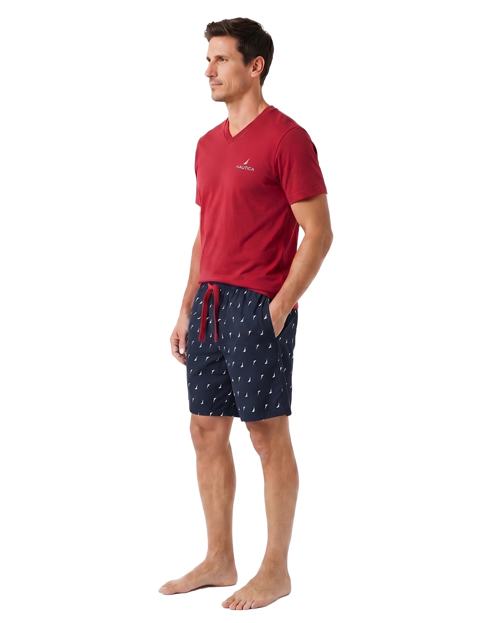 Conjunto pijama nautica alg-poliéster n