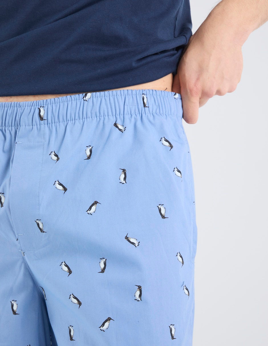 Conjunto pijama punto blanco para hombre