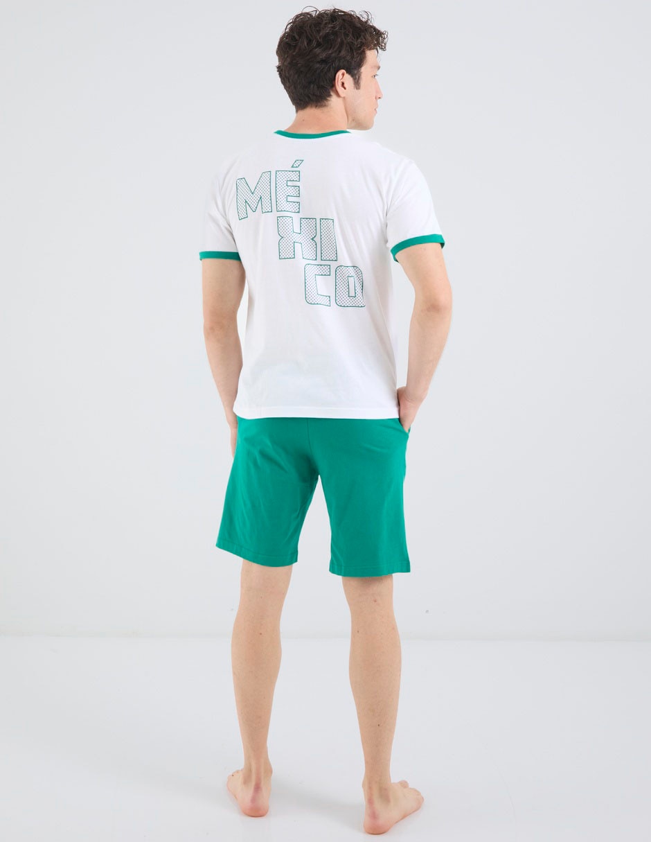 Conjunto pijama méxico para hombre 5