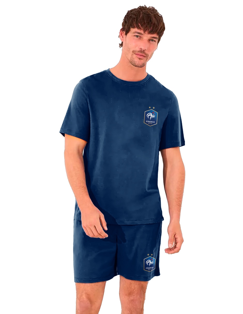 Conjunto pijama mundial mundial francia para hombre