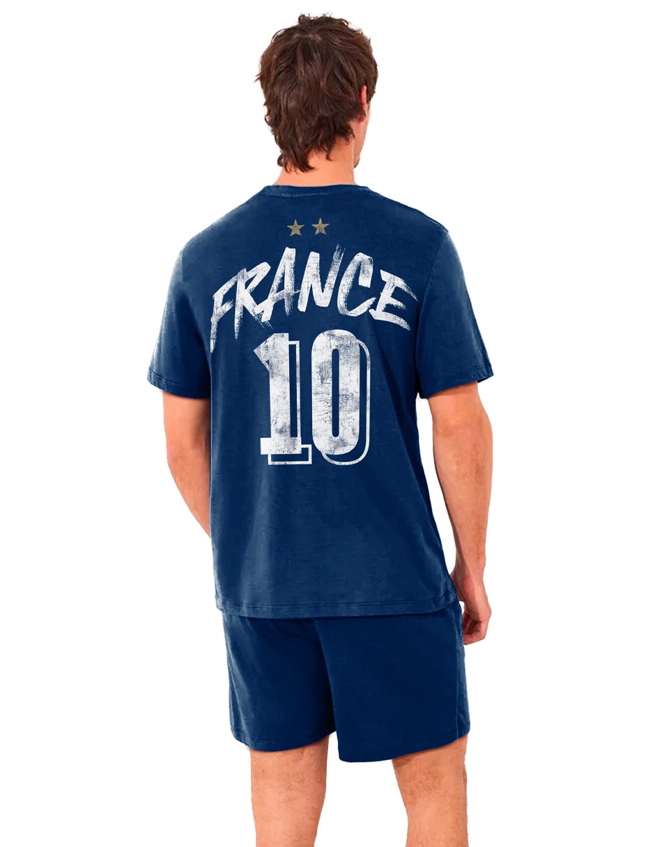 Conjunto pijama mundial mundial francia para hombre
