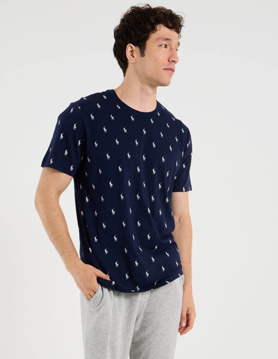 Playera pijama para hombre de algodón 12