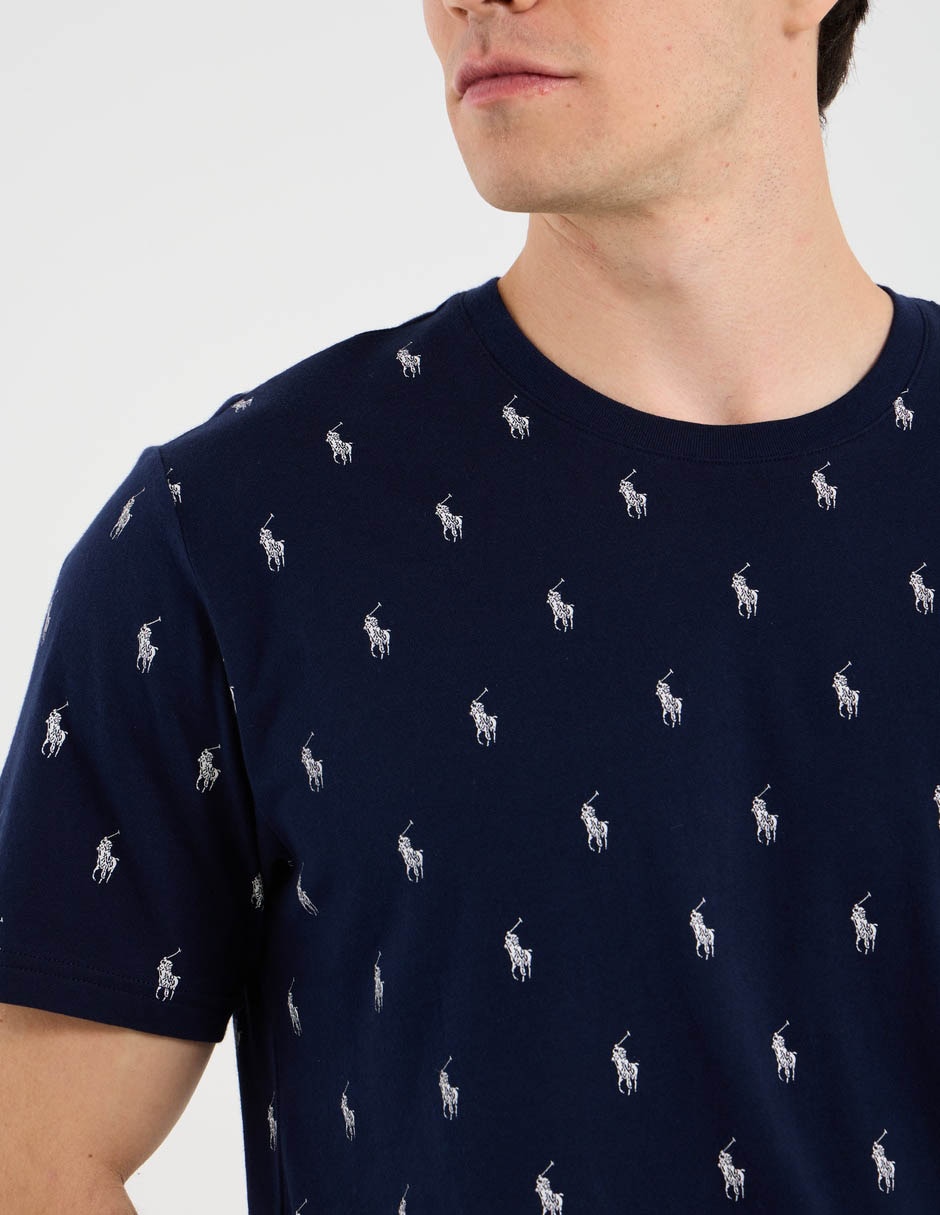 Playera pijama para hombre de algodón