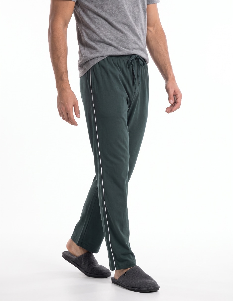 Pantalón pijama de algodón para hombre 1