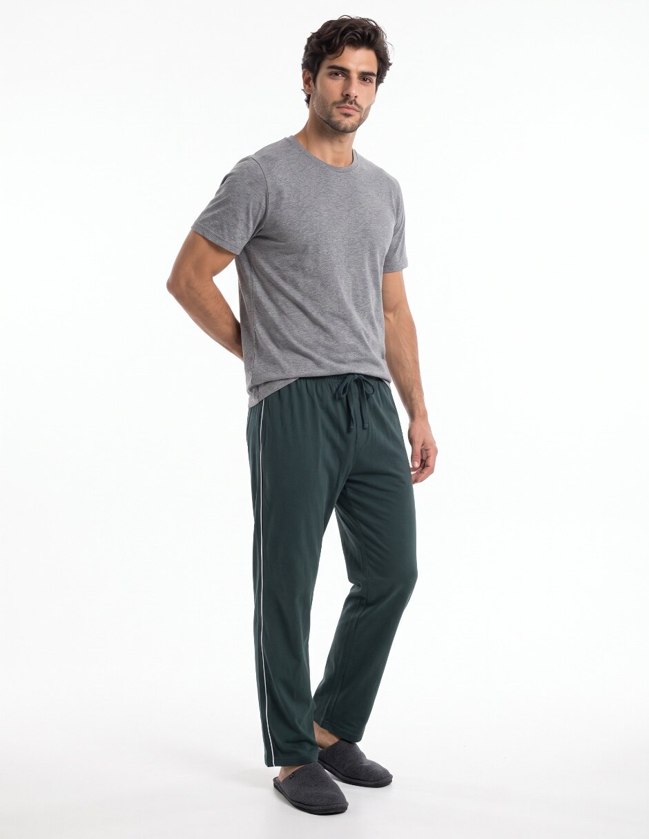 Pantalón pijama de algodón para hombre 3