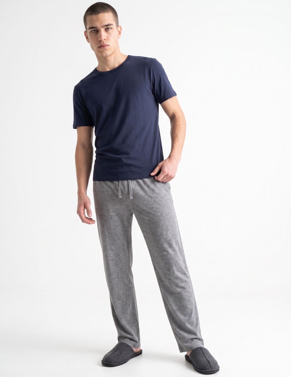 Playera pijama para hombre de algodón 3
