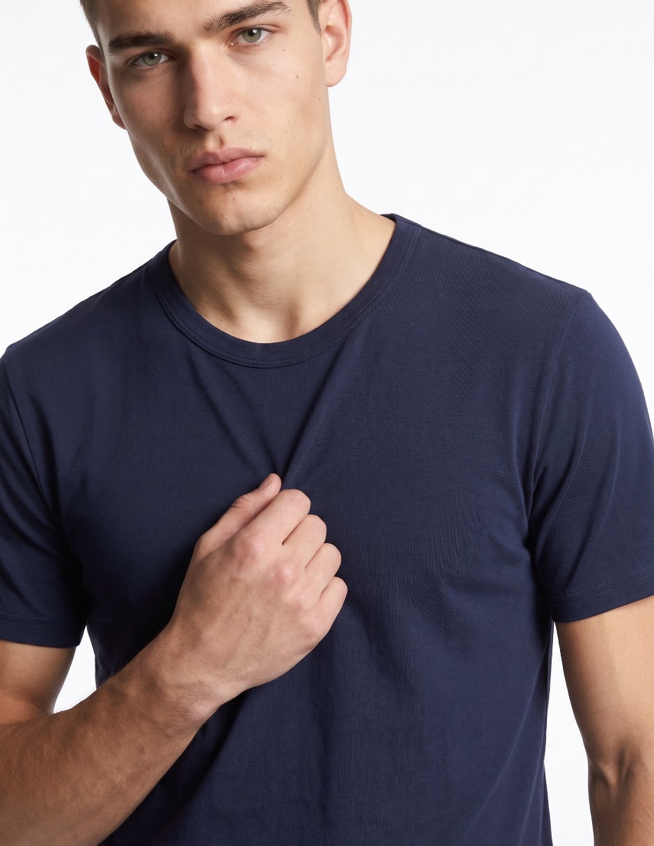 Playera pijama para hombre de algodón 4
