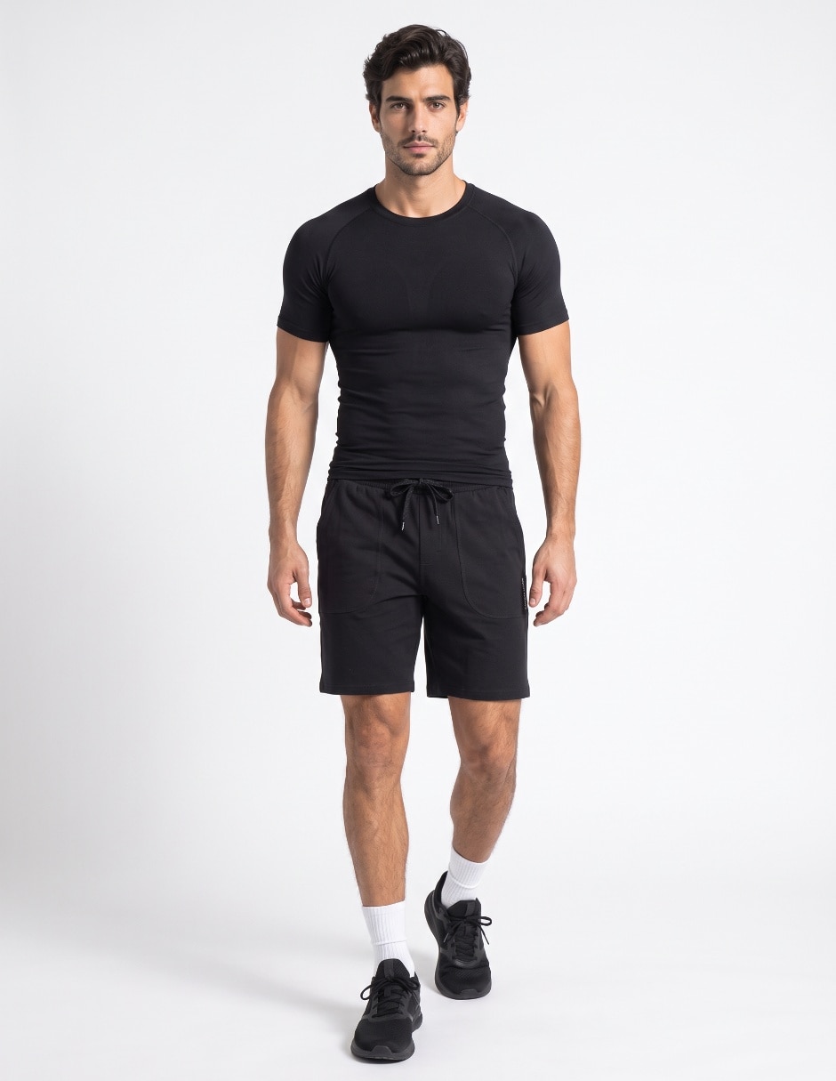 Pijama short de algodón para hombre Pijama short de algodón para hombre