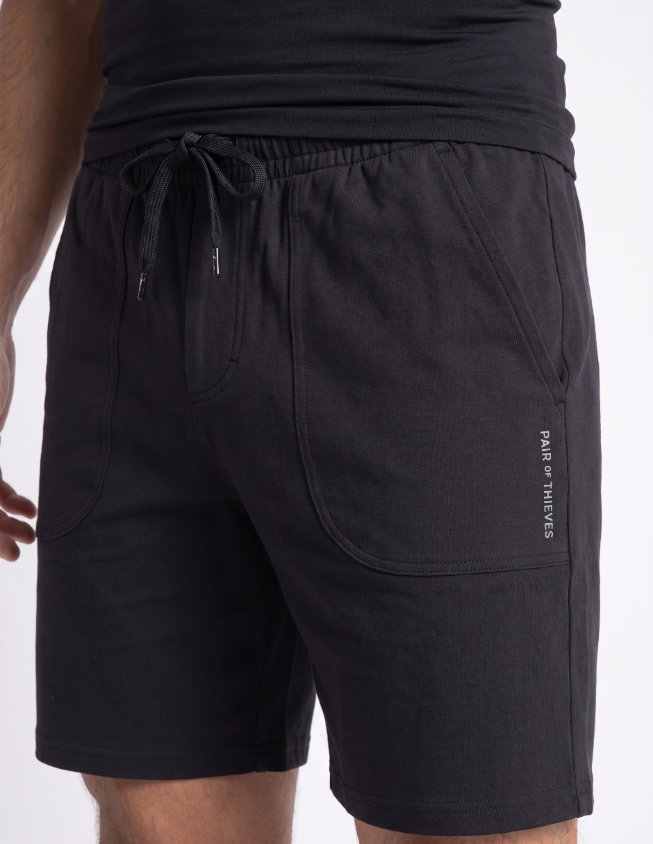 Pijama short de algodón para hombre 4