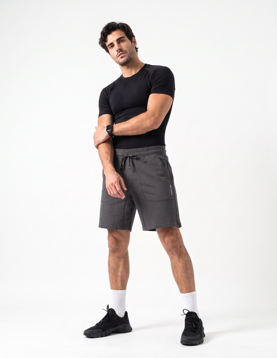 Pijama short de algodón para hombre 3